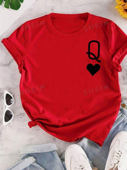 One Love Red T Shirt